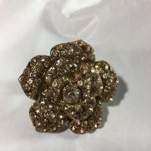 Large vintage flower ring